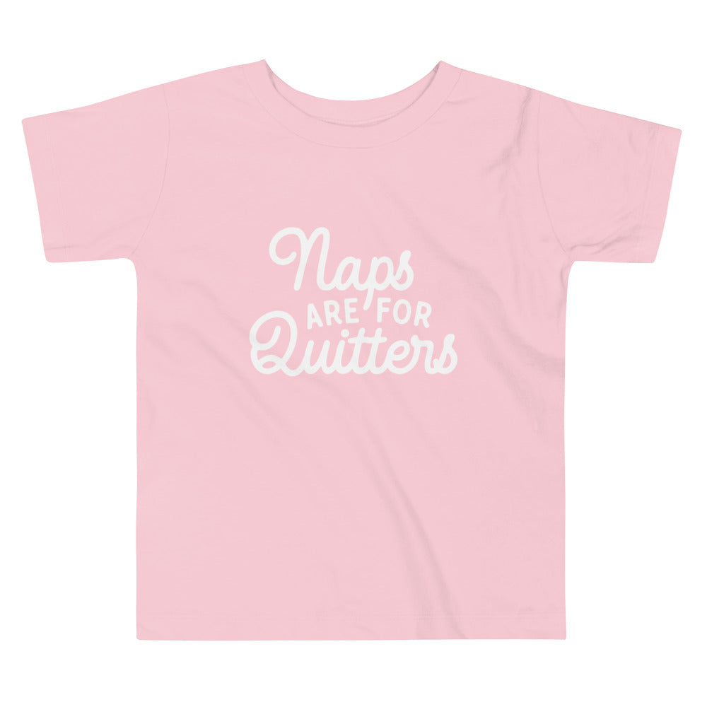 Quitters Toddler Short Sleeve Tee