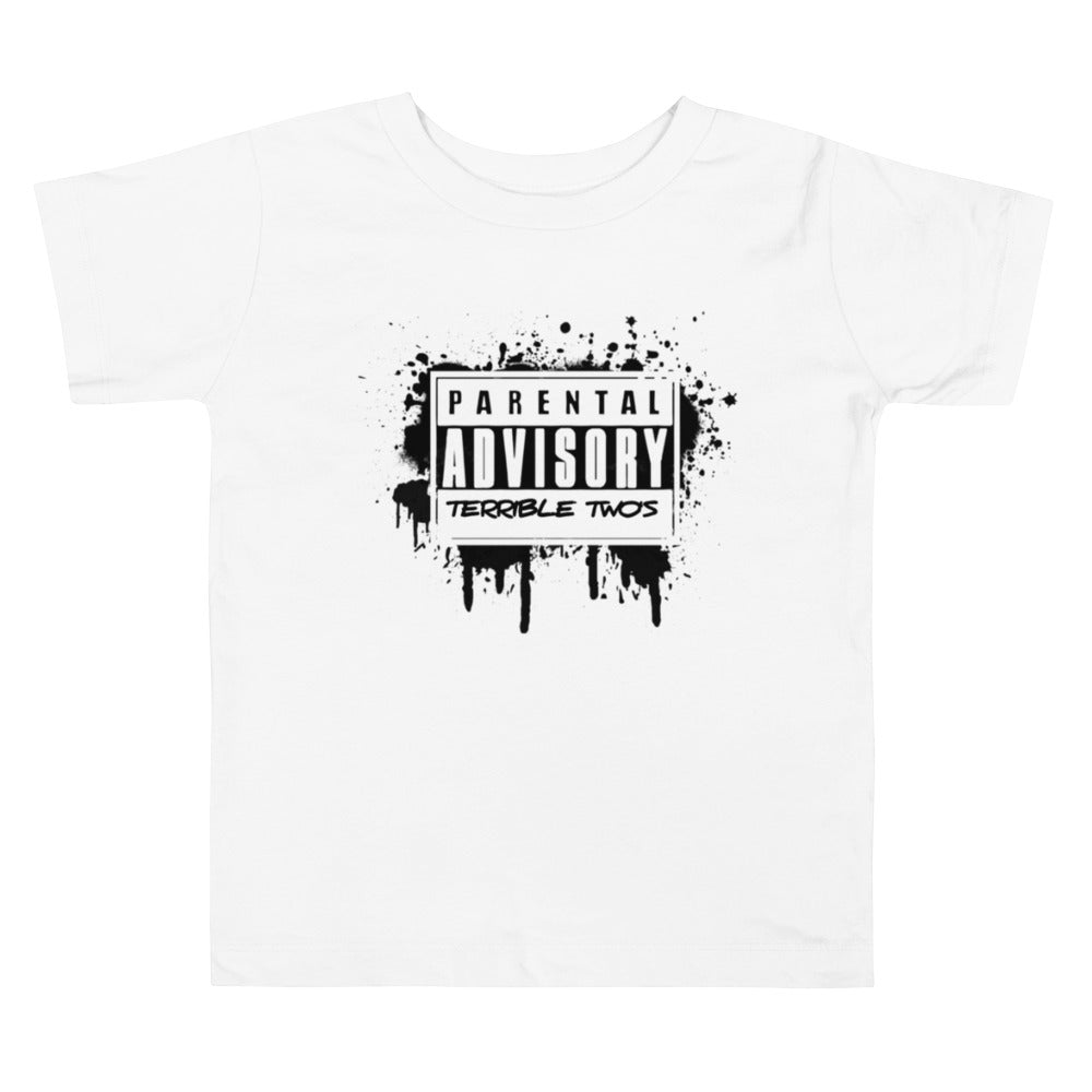 Parental Advisory Toddler Short Sleeve Tee