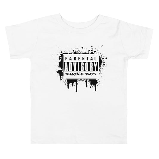 Parental Advisory Toddler Short Sleeve Tee